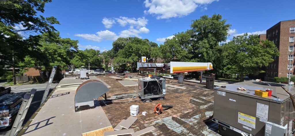 Flat Roof Replacement in Bronx NY Project Shot 5