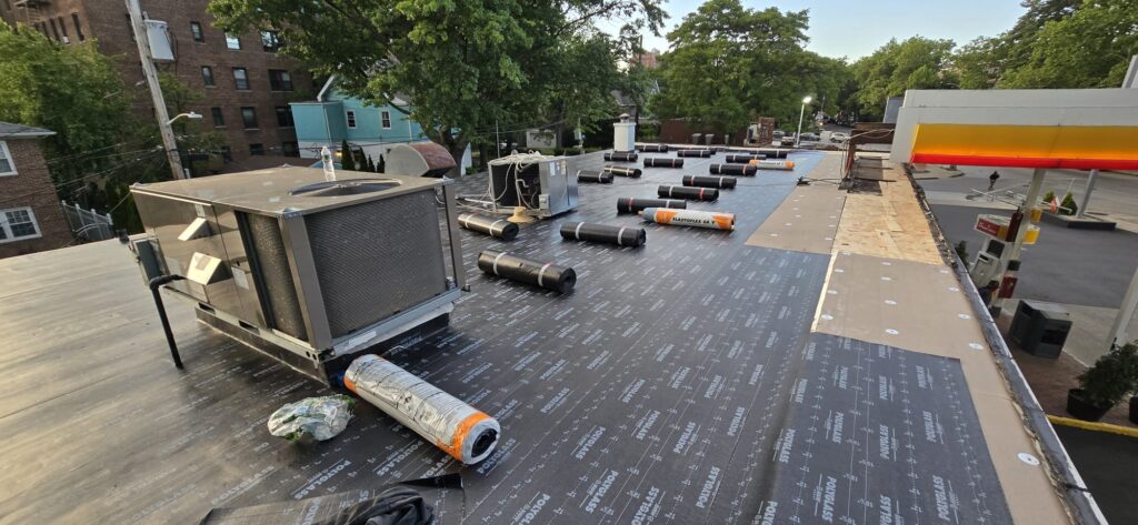 Flat Roof Replacement in Bronx NY Project Shot 6