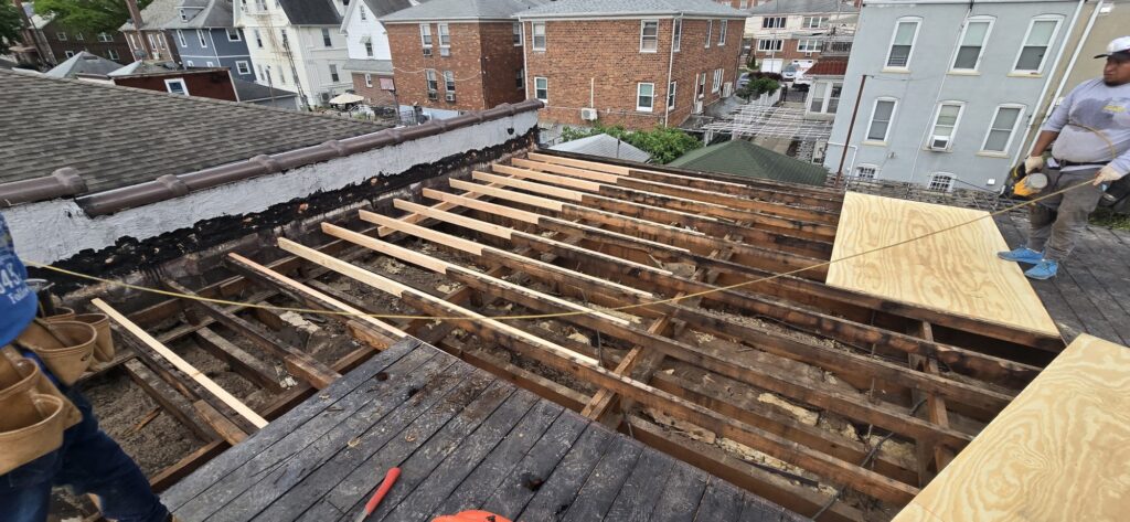 Flat Roof Replacement in Queens NY Project Shot 2