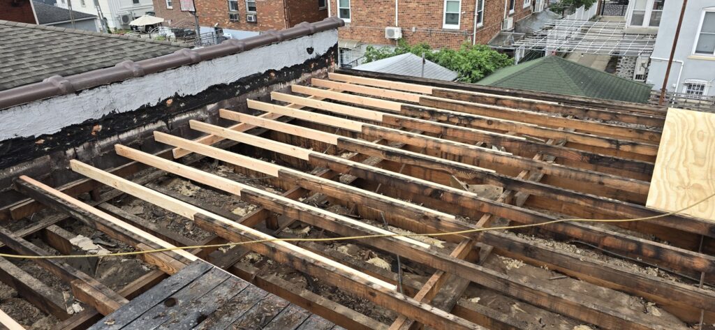 Flat Roof Replacement in Queens NY Project Shot 3