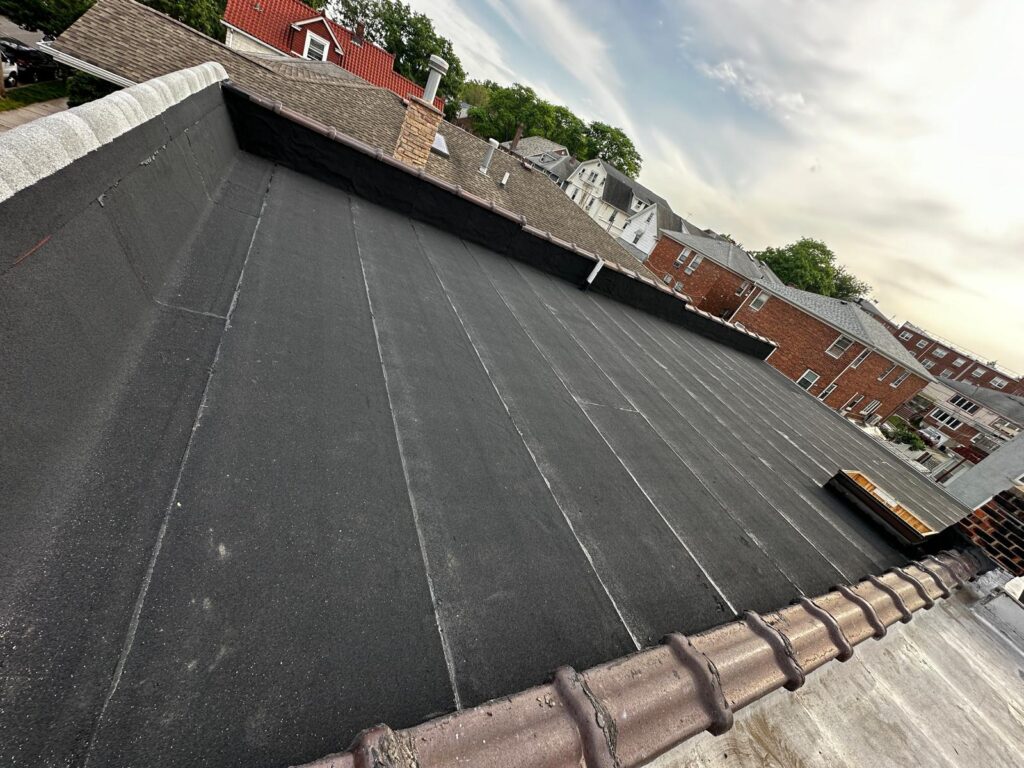 Flat Roof Replacement in Queens NY Project Shot 6