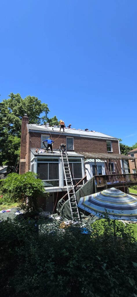 New Roof & Chimney Installation in Westchester NY Project Shot 7