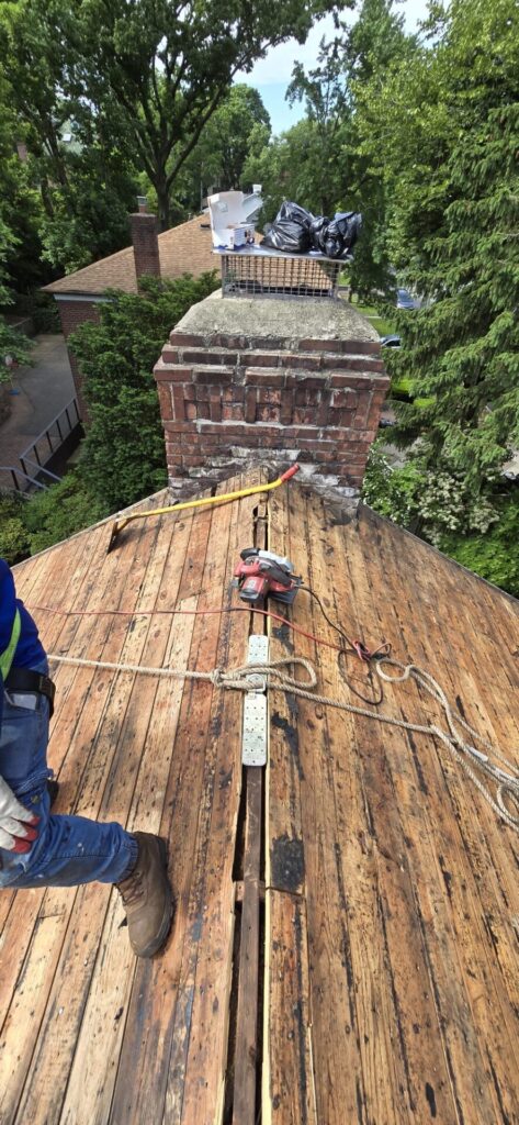 New Roof & Chimney Installation in Westchester NY Project Shot 9