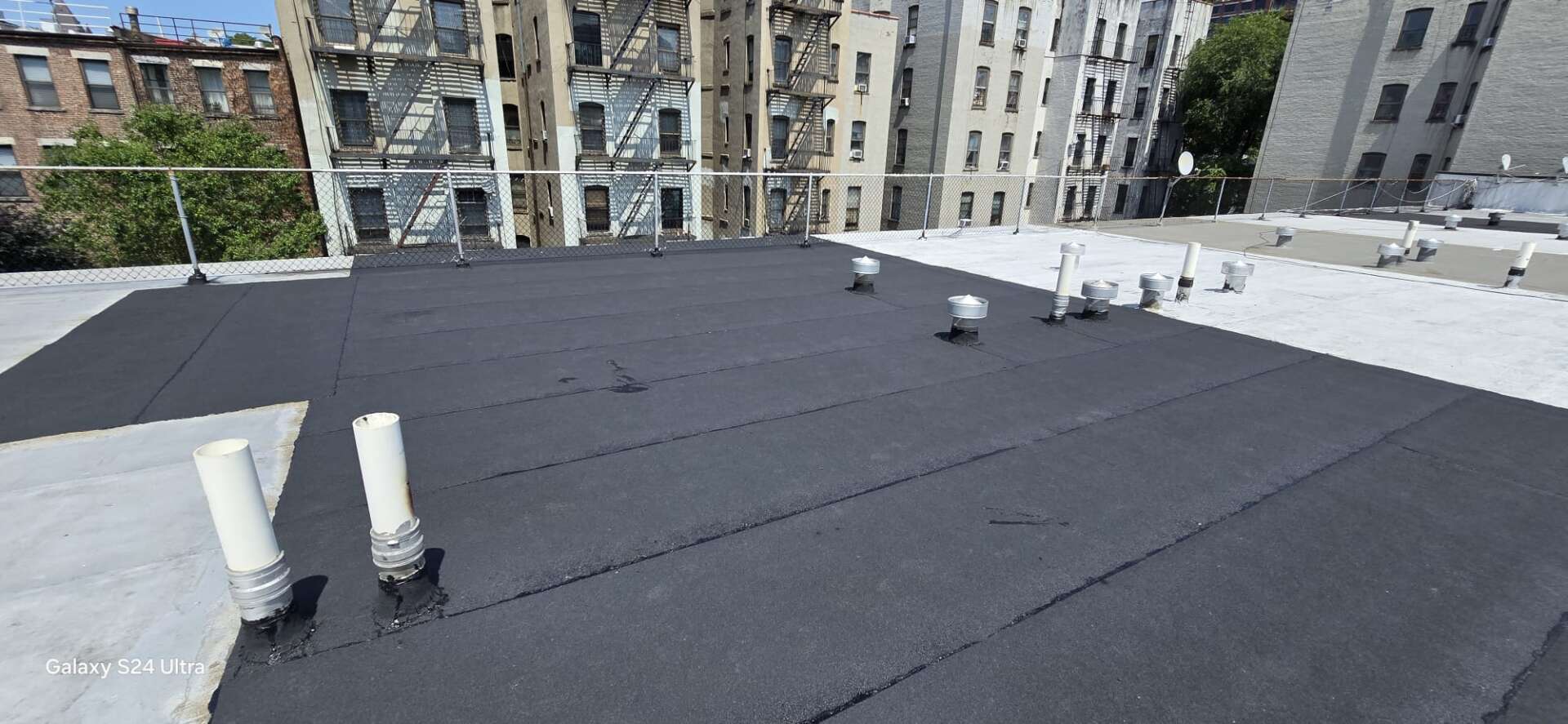 Flat Roof Installation in Bronx NY Project Shot 1