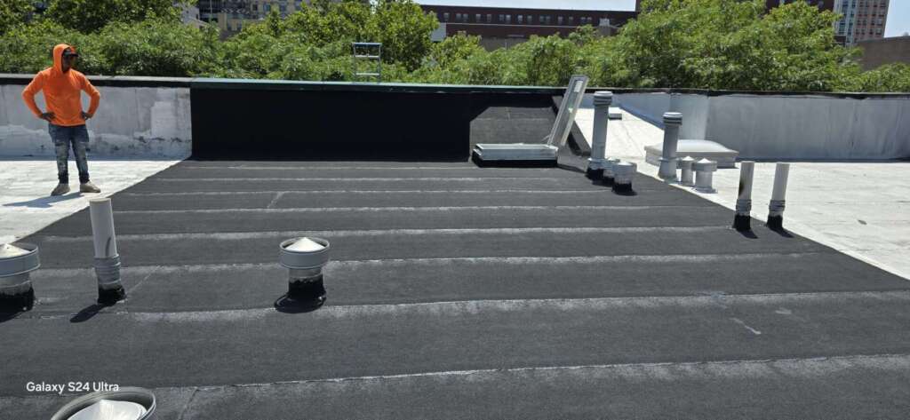 Flat Roof Installation in Bronx NY Project Shot 3