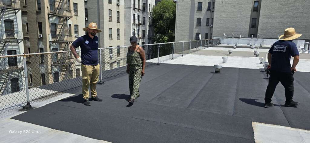 Flat Roof Installation in Bronx NY Project Shot 4