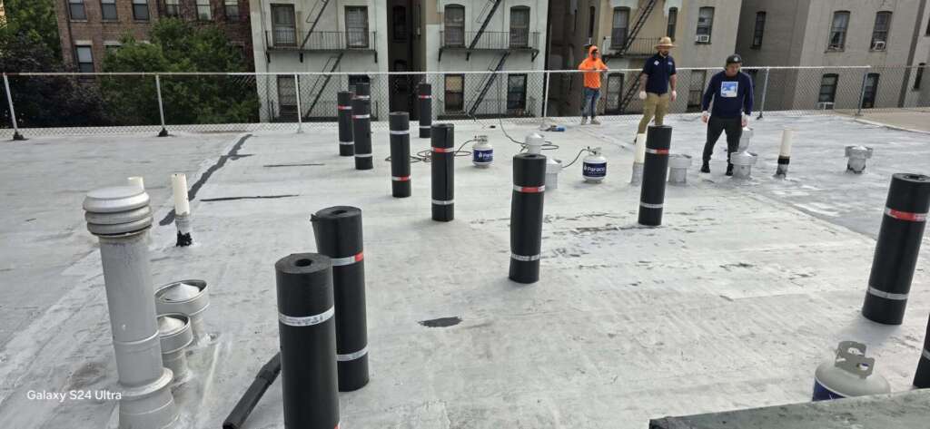 Flat Roof Installation in Bronx NY Project Shot 5