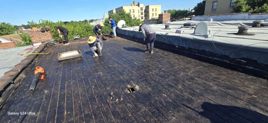 Flat Roof Replacement Service in the Bronx NY Project Shot 3