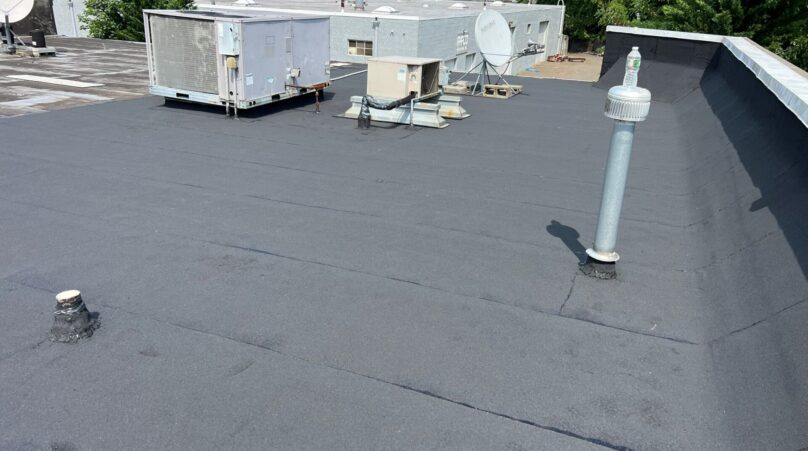 New Flat Roof Installation in the Bronx NY Project Shot 1