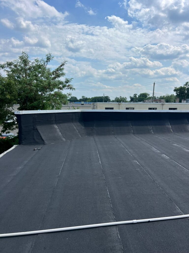 New Flat Roof Installation in the Bronx NY Project Shot 3