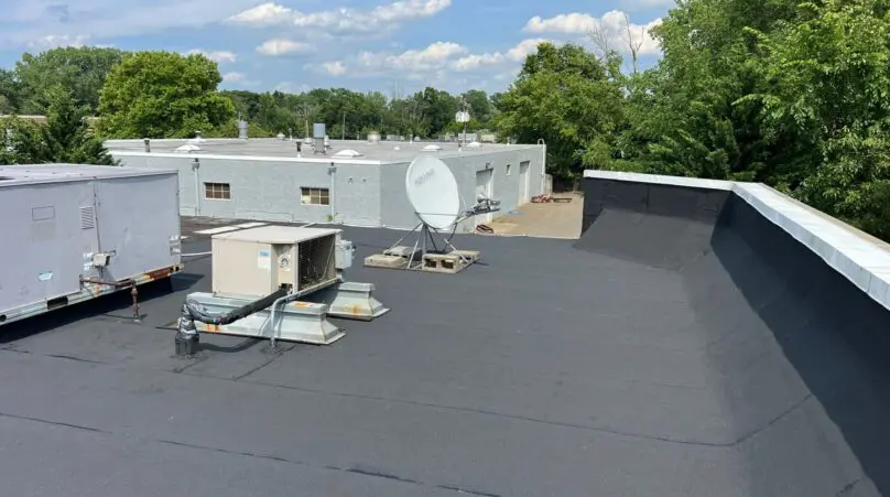 New Flat Roof Installation in the Bronx NY Project Shot 4