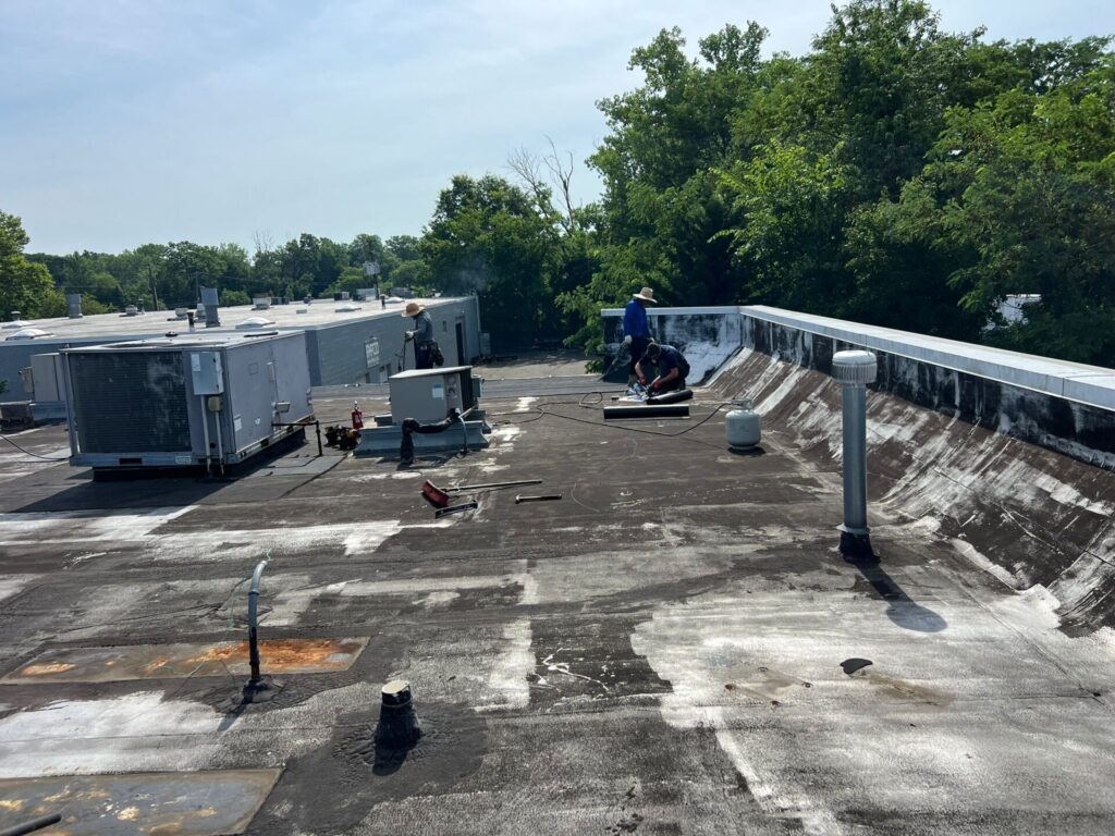 New Flat Roof Installation in the Bronx NY Project Shot 6