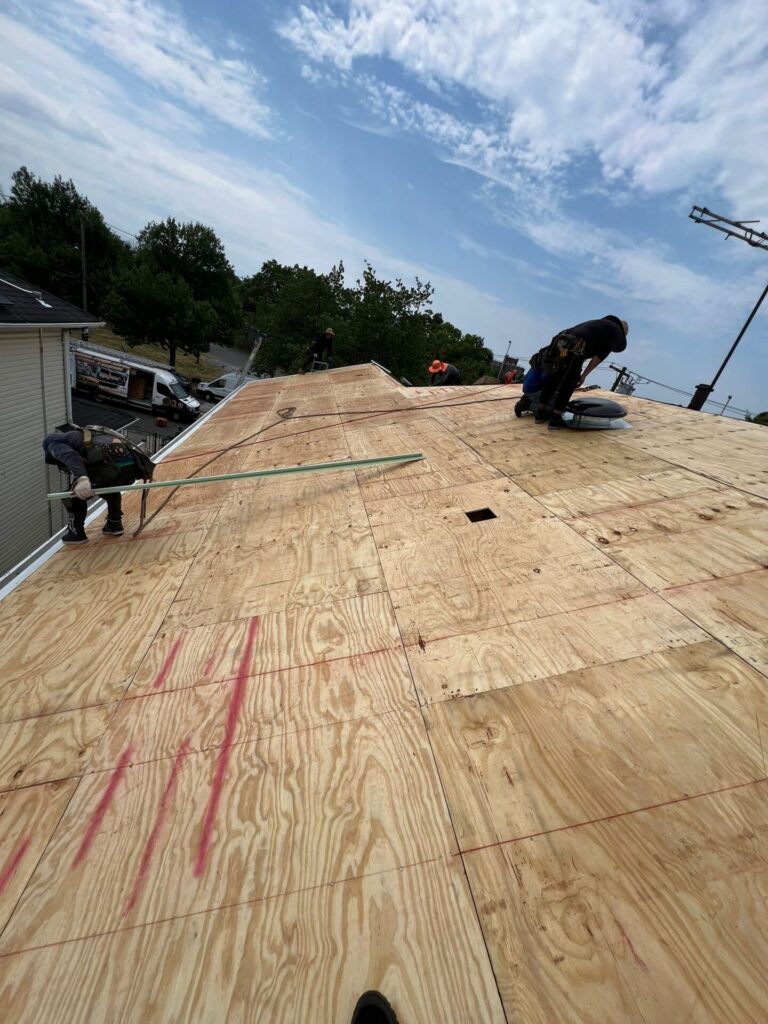 Shingle Roof and Plywood Replacement in the Bronx NY Project Shot 12