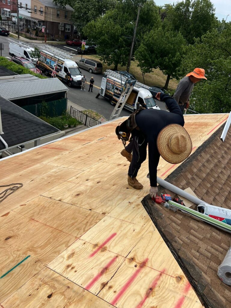 Shingle Roof and Plywood Replacement in the Bronx NY Project Shot 8