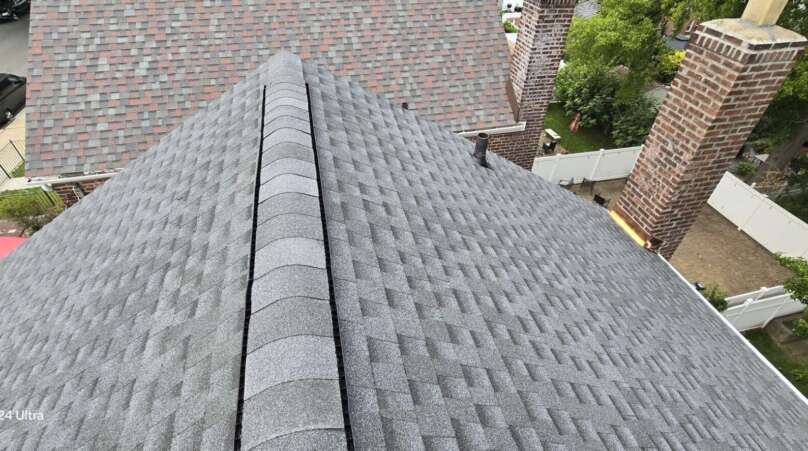 Shingle, Roof, Gutter Replacement & New Plywood Installation in Bronx NY Project Shot 1