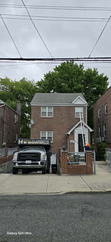 Shingle, Roof, Gutter Replacement & New Plywood Installation in Bronx NY Project Shot 9