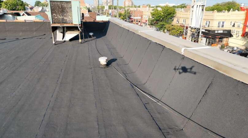 Flat Roof Installation in Bronx Project Shot 1