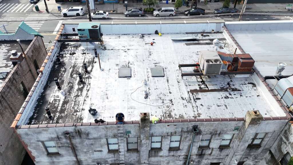 Flat Roof Installation in Bronx Project Shot 2