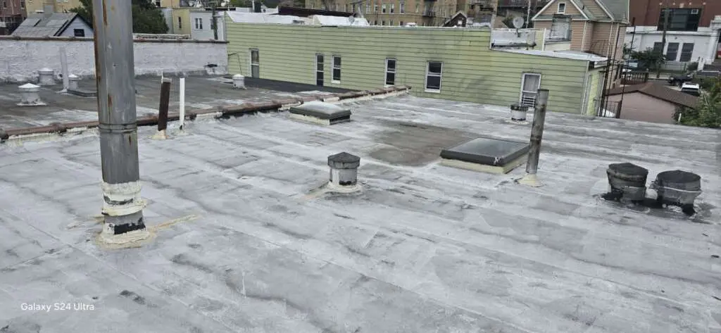 Flat Roof Replacement in Bronx Project Shot 1