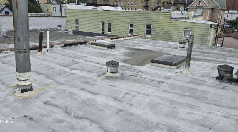 Flat Roof Replacement in Bronx Project Shot 1