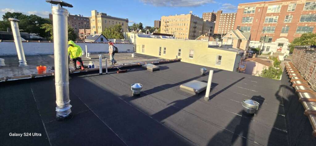 Flat Roof Replacement in Bronx Project Shot 6