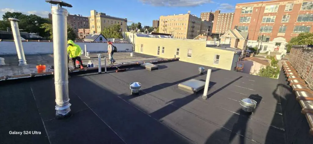 Flat Roof Replacement in Bronx Project Shot 6