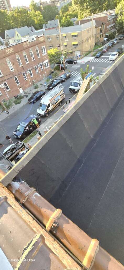 Flat Roof Replacement in Bronx Project Shot 7