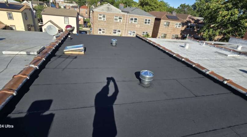 Flat Roof Replacement Service in Bronx Project Shot 1