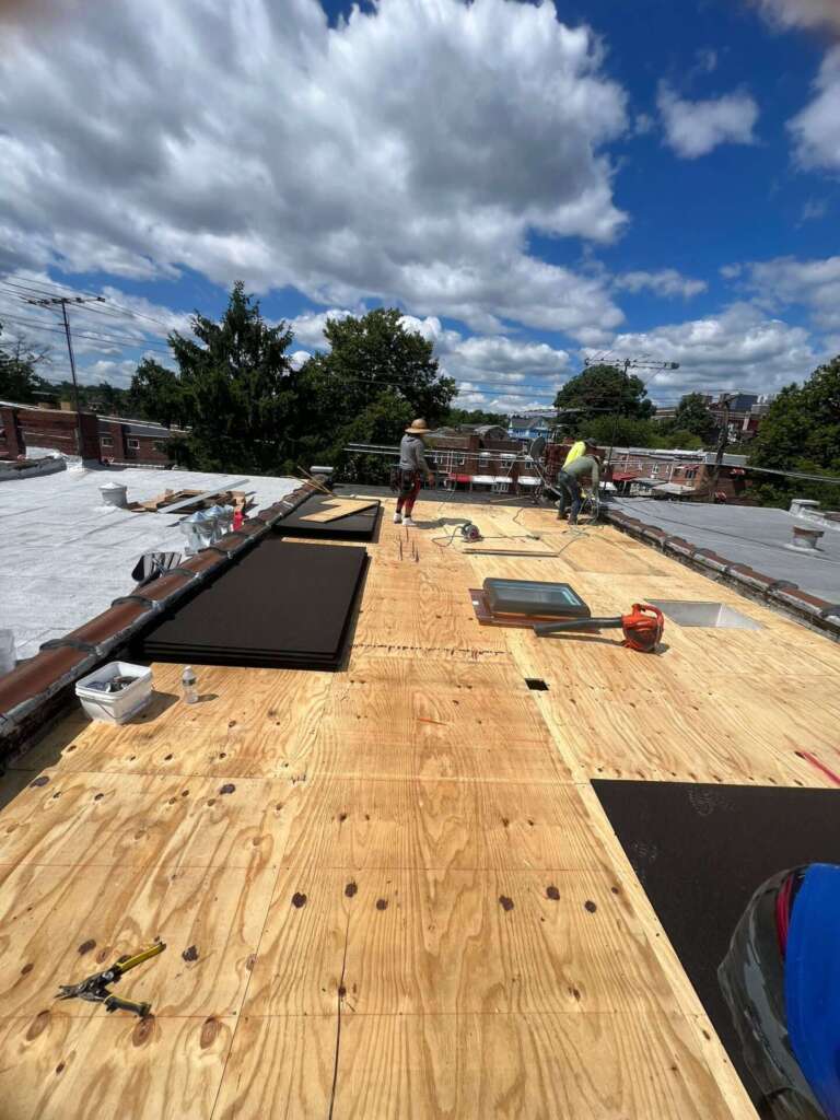 Flat Roof Replacement Service in Bronx Project Shot 2