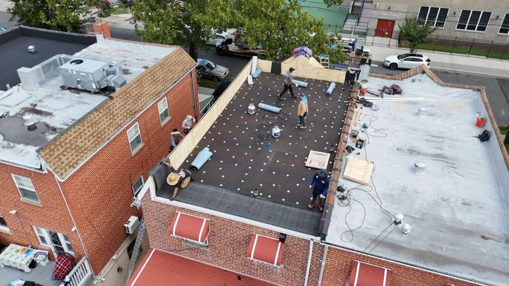 Flat Roof & Shingle Roof Replacement in Bronx Project Shot 3