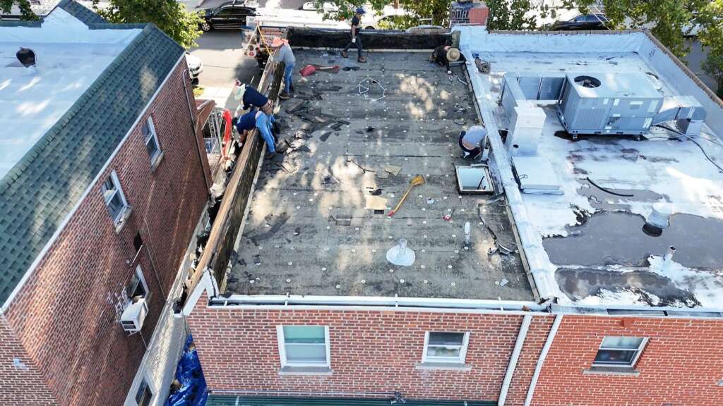 Flat Roof & Shingle Roof Replacement Service in Bronx Project Shot 3