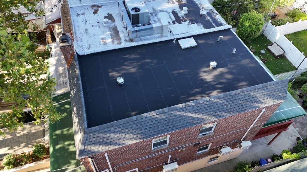 Flat Roof & Shingle Roof Replacement Service in Bronx Project Shot 6