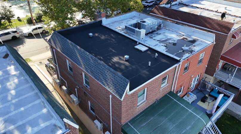 Flat Roof & Shingle Roof Replacement Service in Bronx Project Shot 7