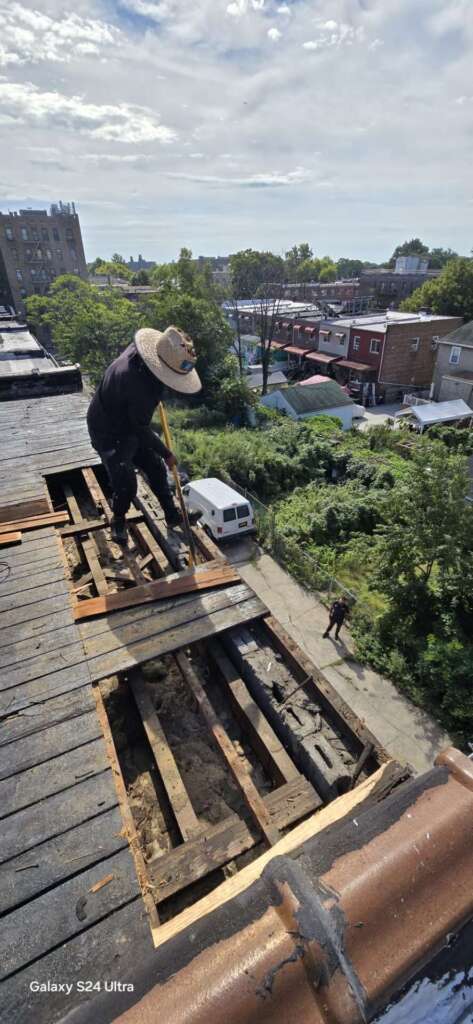 Flat Roof Replacement Service in Queens NY Project Shot 2