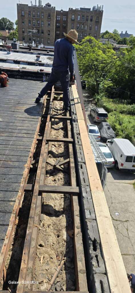 Flat Roof Replacement Service in Queens NY Project Shot 3