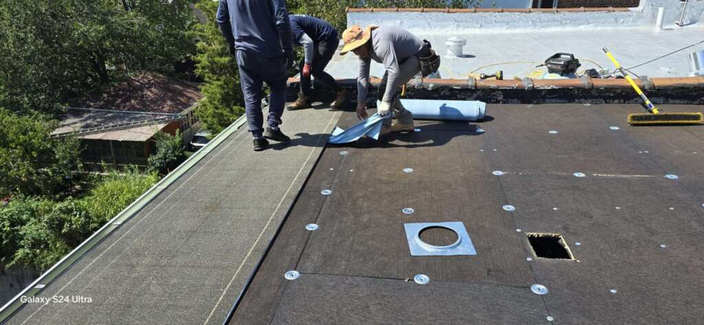 Flat Roof Replacement Service in Queens NY Project Shot 4