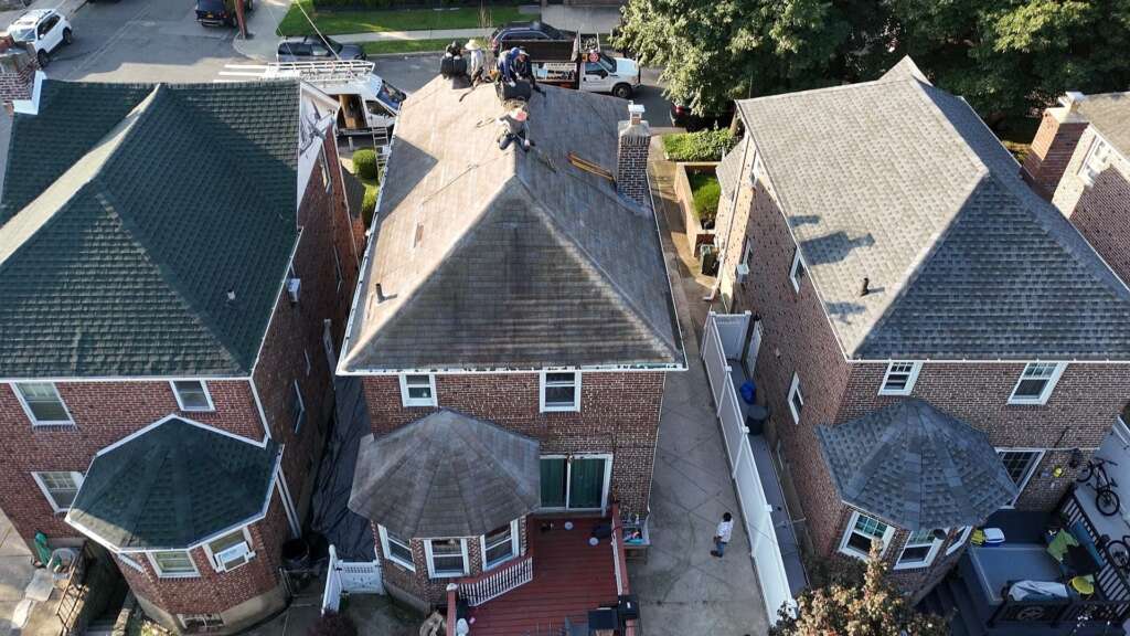 Professional Shingle Roof Replacement in Bronx Project Shot 1