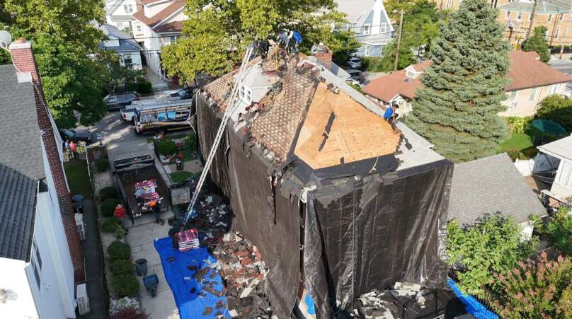 Shingle Roof Replacement in Bronx Project Shot 1