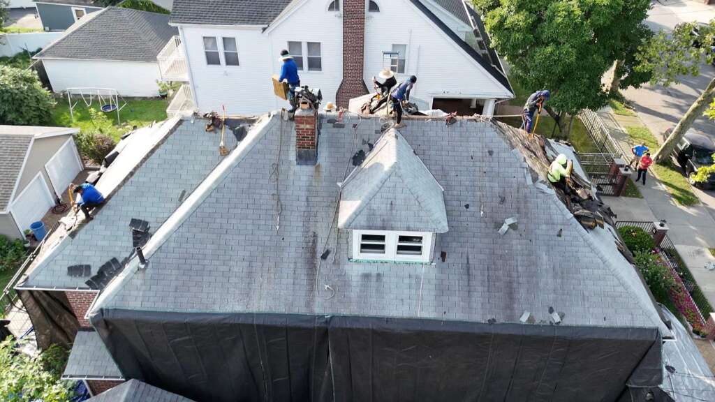 Shingle Roof Replacement in Bronx Project Shot 4