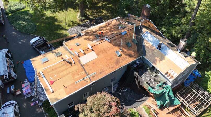 Shingle Roof Replacement Service in Westchester Project Shot 3