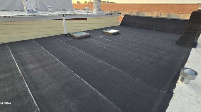 Best Flat Roof Replacement Service in the Bronx NYC Project Shot 1