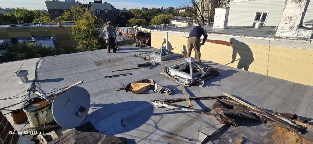 Best Flat Roof Replacement Service in the Bronx NYC Project Shot 2