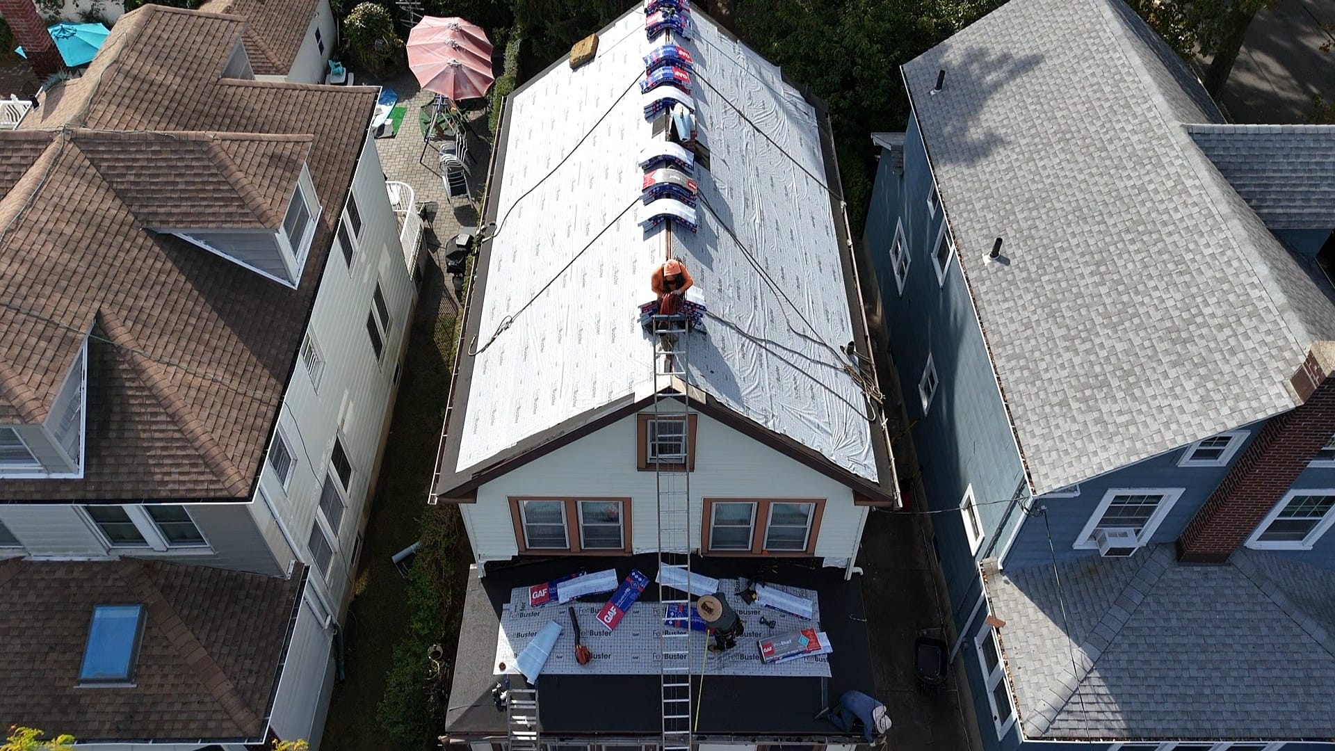 Expert Shingle Roof Replacement in the Bronx NYC Project Shot 1