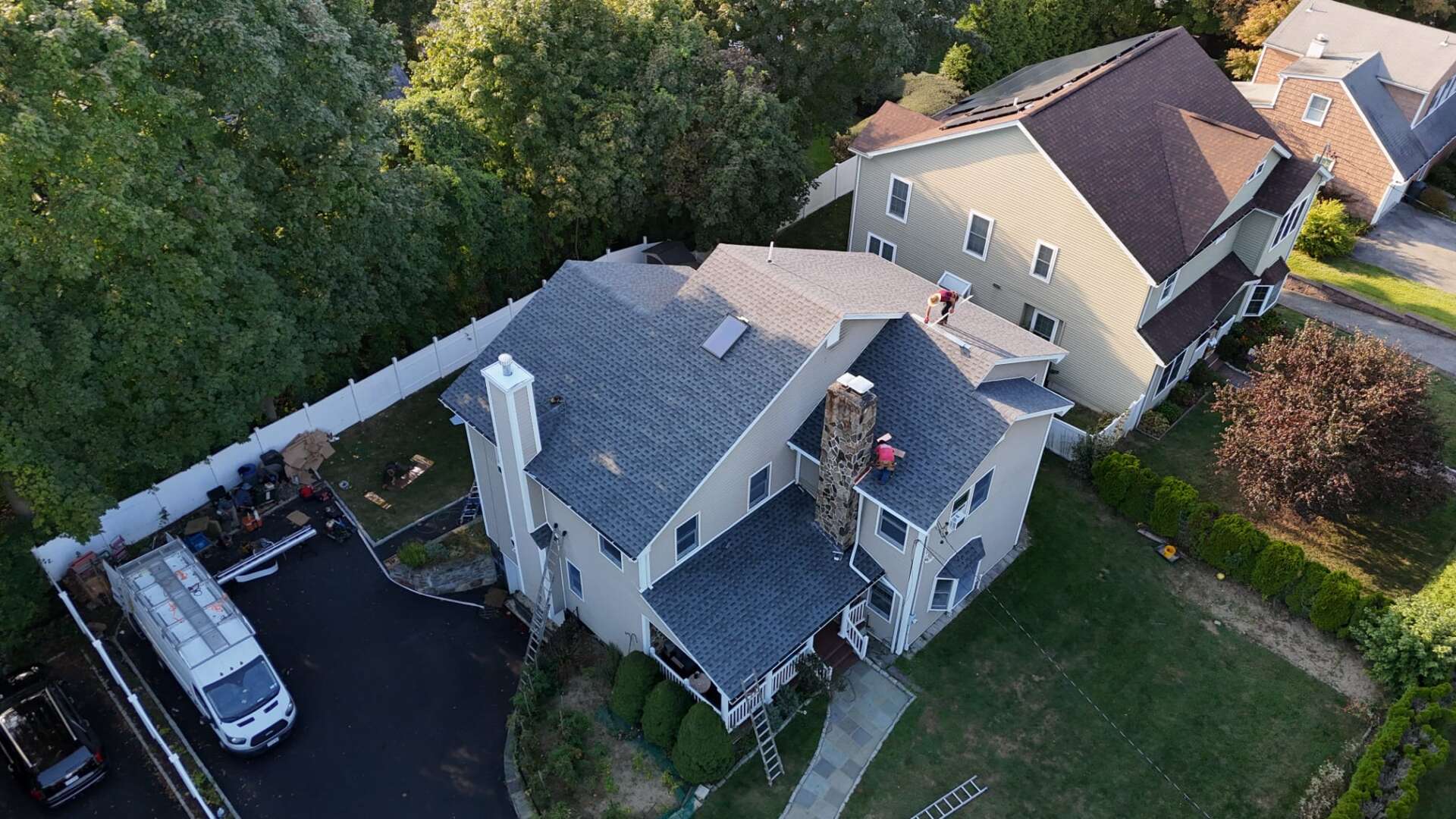 Shingle Roof Replacement Service in the Westchester NY Project Shot 1