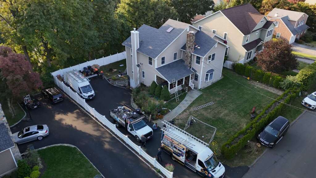 Shingle Roof Replacement Service in the Westchester NY Project Shot 2