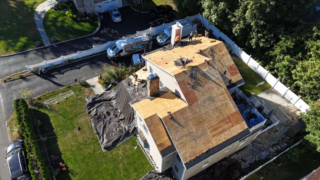 Shingle Roof Replacement Service in the Westchester NY Project Shot 4