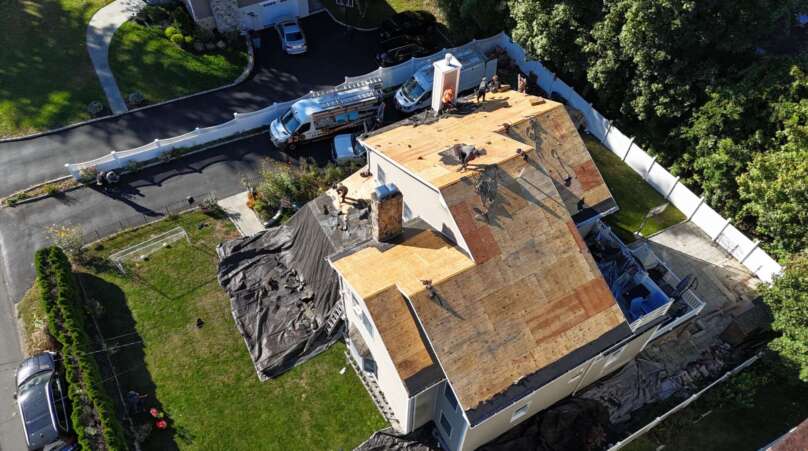 Shingle Roof Replacement Service in the Westchester NY Project Shot 4