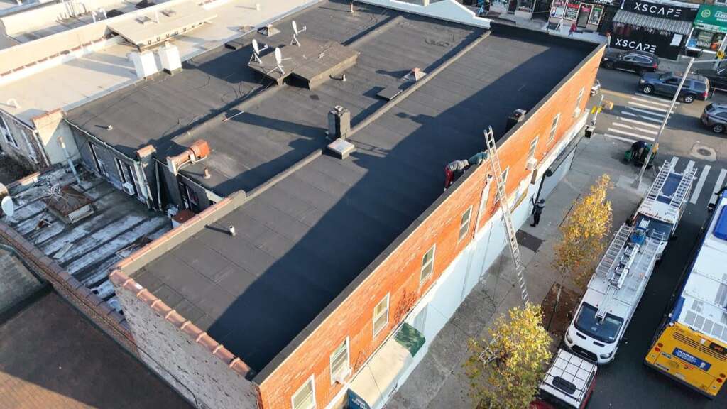 Flat Roof Replacement Full Service in Queens, NY Project Shot 2