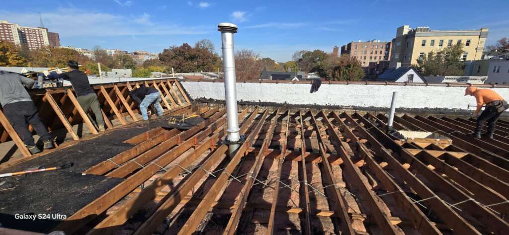 Professional Flat Roof Replacement Service in the Bronx NY Project Shot 4