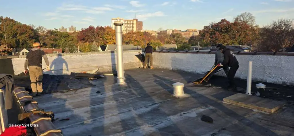 Professional Flat Roof Replacement Service in the Bronx NY Project Shot 5